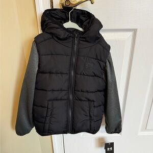 NWT Little Boys size 6 Under Armour water resistant coat